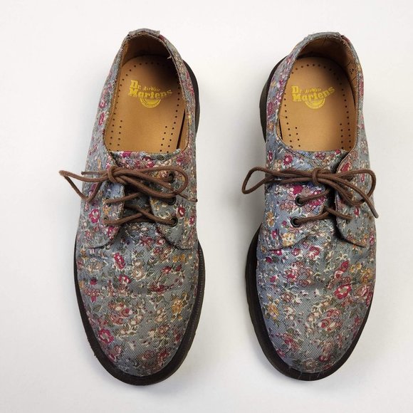 Dr. Martens Shoes - Dr. Martens Retro Floral Print Lace Up Oxford Shoes sz 37/6
